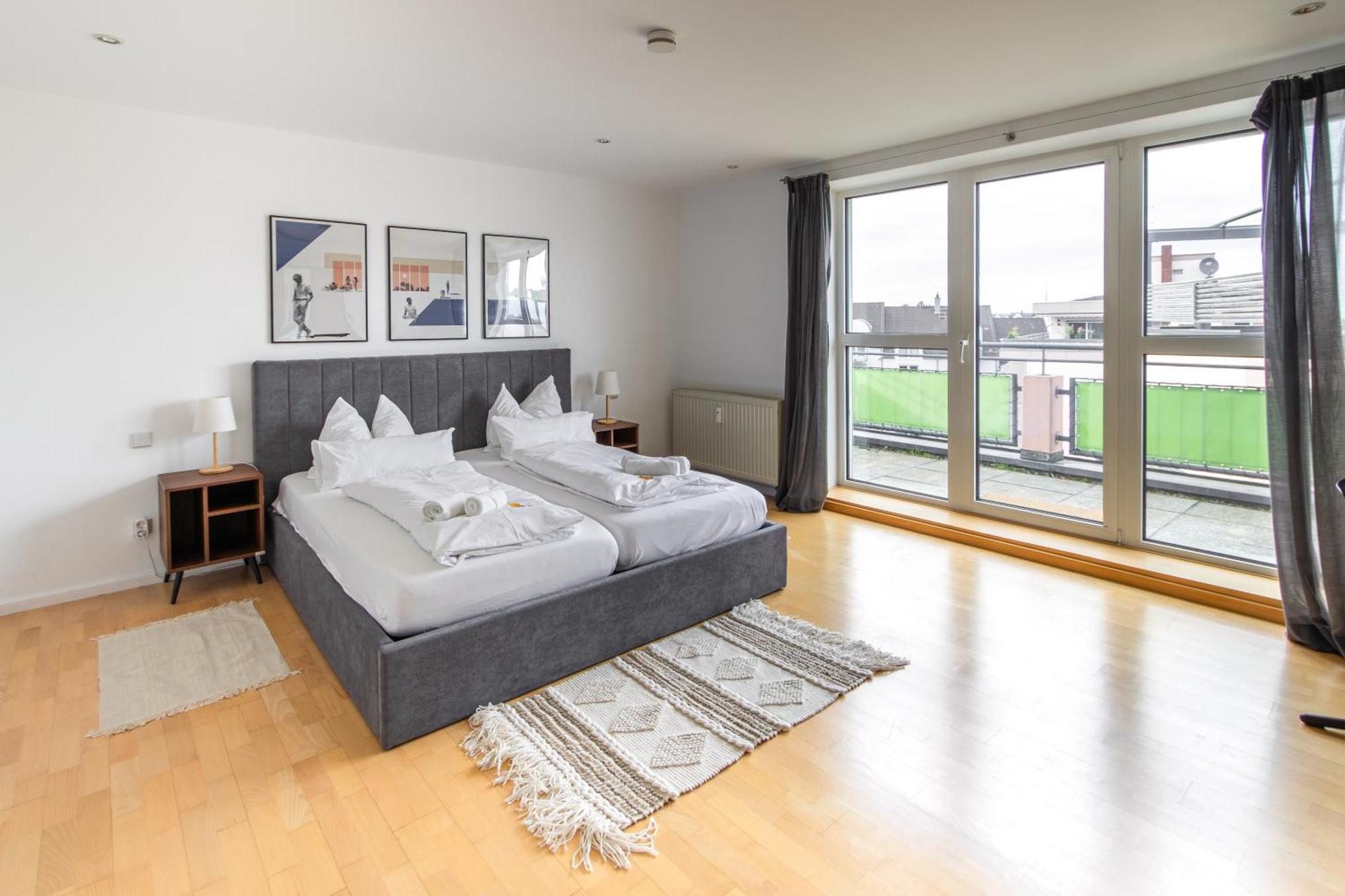 Penthouse-Maisonette - City Center, Highspeed Internet, Garage Worms Eksteriør billede