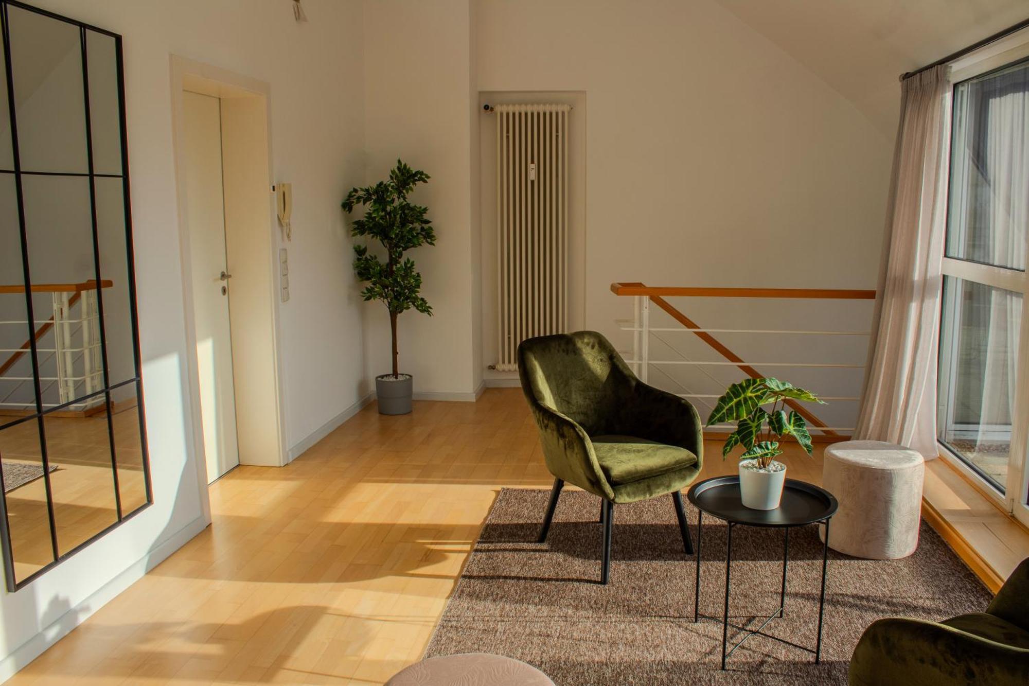 Penthouse-Maisonette - City Center, Highspeed Internet, Garage Worms Eksteriør billede